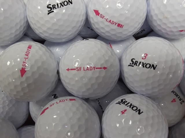 SF Lady 24 Srixon Soft Feel Lady Golf balls - Pearl/Grade A lake balls (used not new)