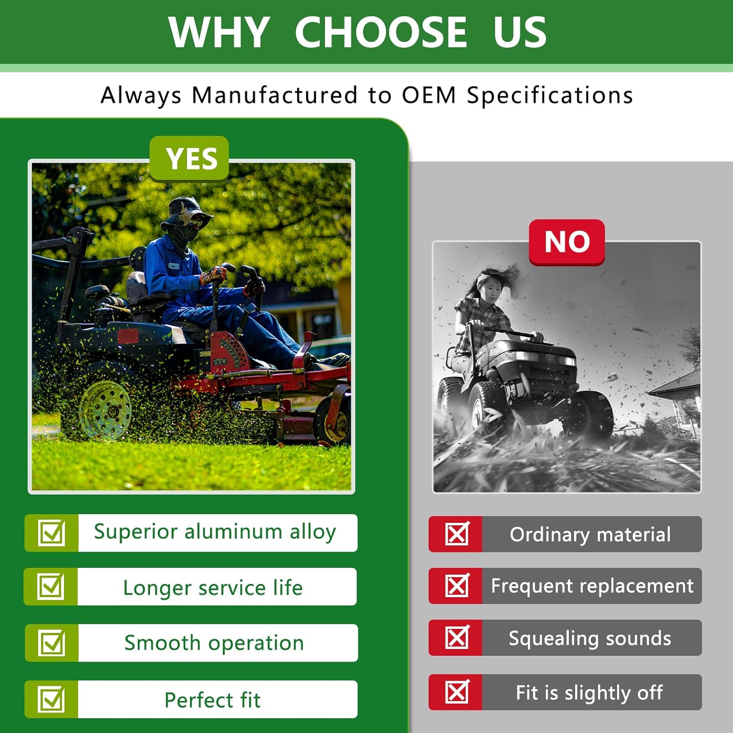AM121342 AM121229 Spindle Assembly Fit for John Dee re 48" 54" Mower Deck LX172 LX266 LX188 GT225 GT235 180 240 260 325 345 F510 Sa bre Scotts Tractors Replaces AM115528 AM115720 AM116065 (3Pack)