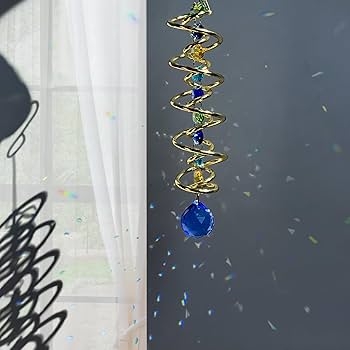 Amazon.com: FONMY Gazing Ball Spiral Tail -Decorative Wind