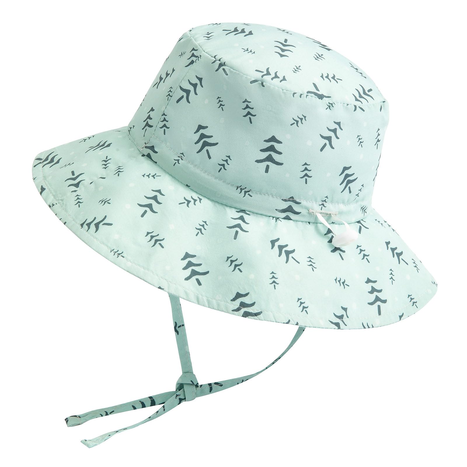 coolable Cappello da Sole per Bambini Pieghevole e Regolabile, Cappello a Secchiello Estivo con Ampio Bordo, Protezione UV UPF 50+ per Neonati e Bambini
