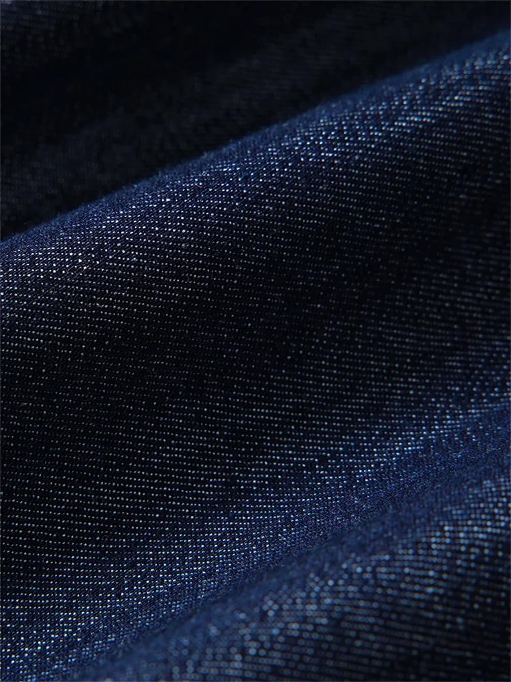 Damskie jeansowe spódnice midi w stylu vintage z wysokim stanem linia A gładkie plisowane cienkie spódnice