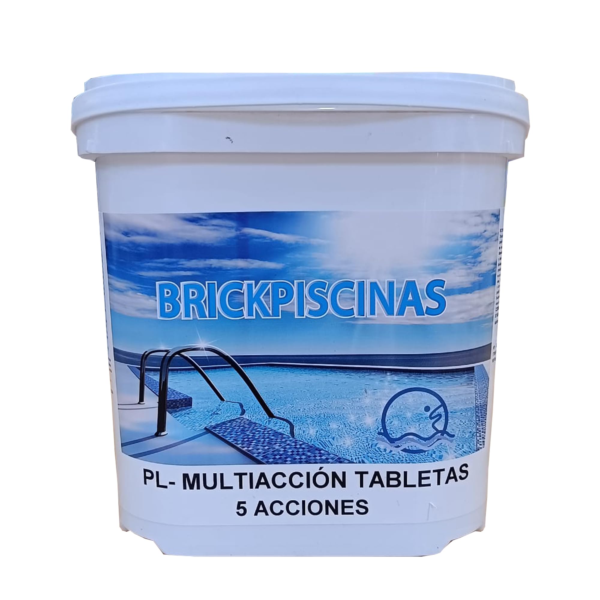 Cloro EN TABLETAS. 5 ACCIONES