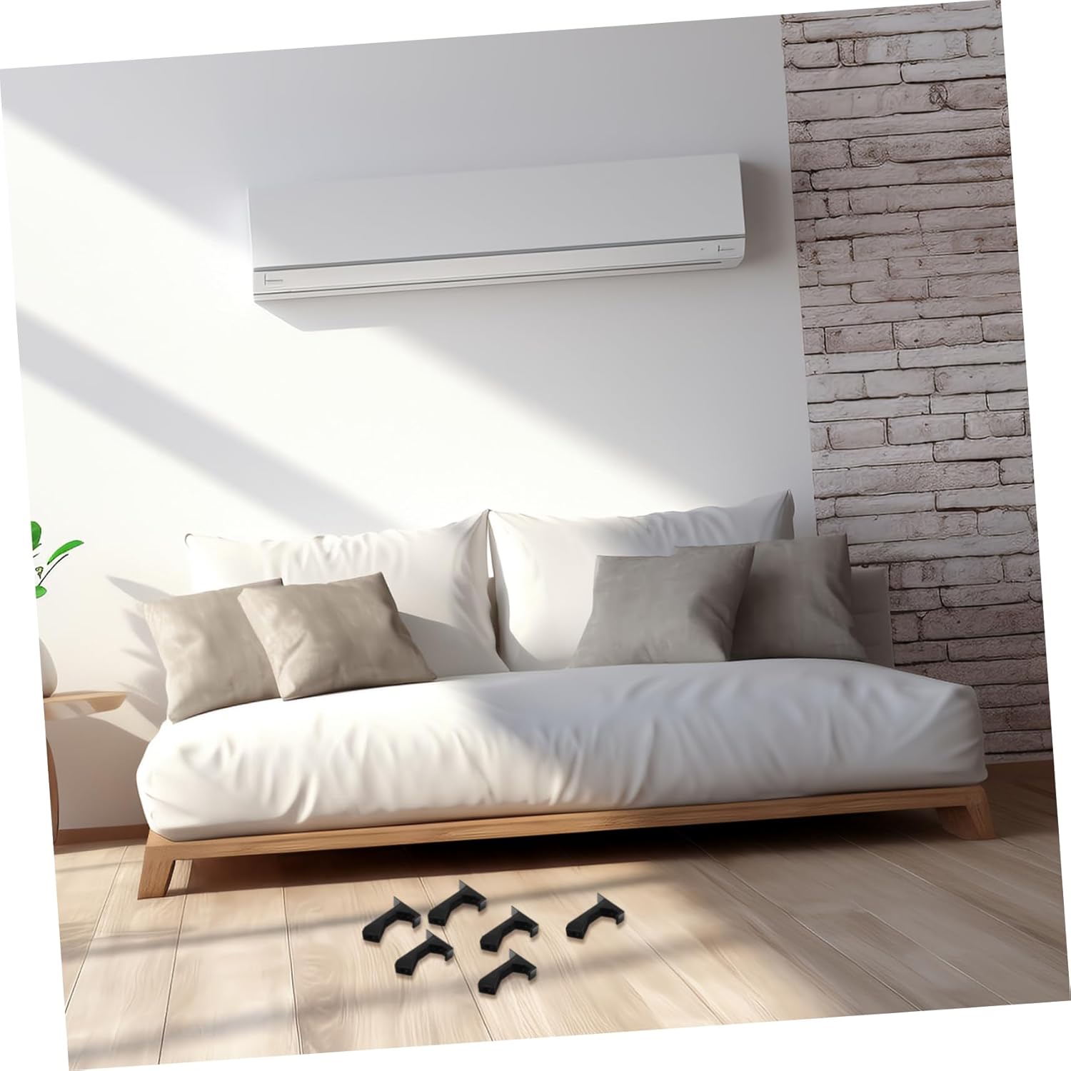 CANIGHT Squeaky Floor Repair Kit for 5/8 Inch and Thicker Wood Boards Aluminum Alloy Tool Set for Eliminating Squeaky Sound for Homeowners and DIY Projects