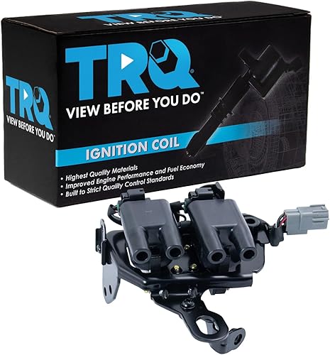 Miniatura 2 de TRQ Bobina de encendido compatible con Hyundai Elantra 2007-2012 2010-2011 Kia Soul 2008-2010 Sportage