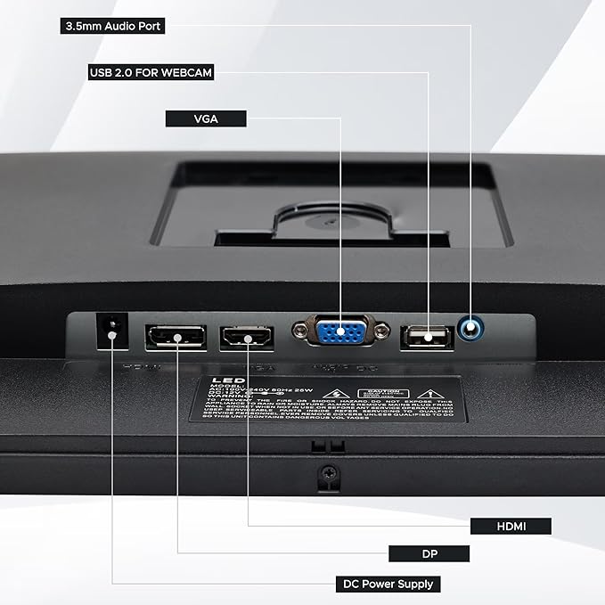 Monitor con Webcam 27" FHD IPS 120Hz miniatura 4