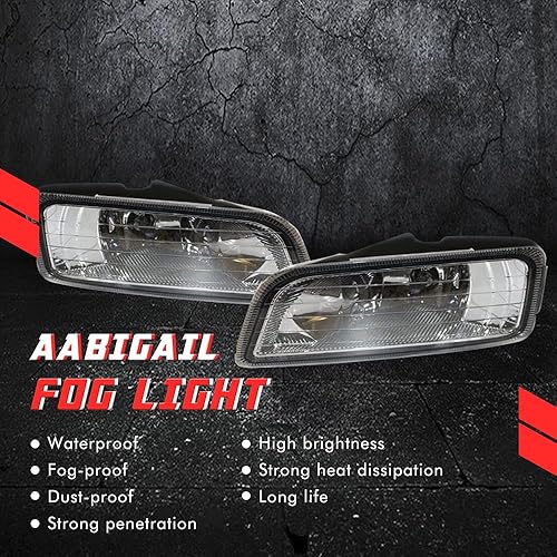 Miniatura 2 de Lámparas antiniebla de conducción de repuesto para Honda Accord 2003-2007 Sedan JDM estilo japonés, kit completo de 4 puertas, solo raras con