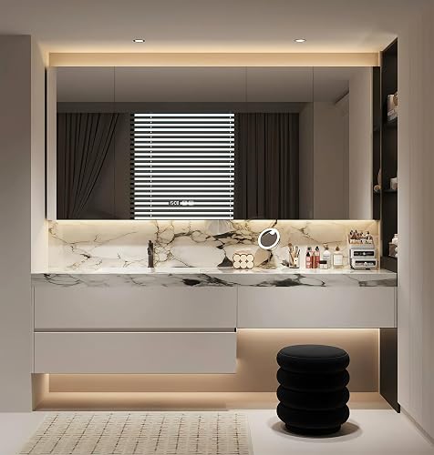 Bathroom Vanities Set, Modern Bath Vanity with Sink and Makeup