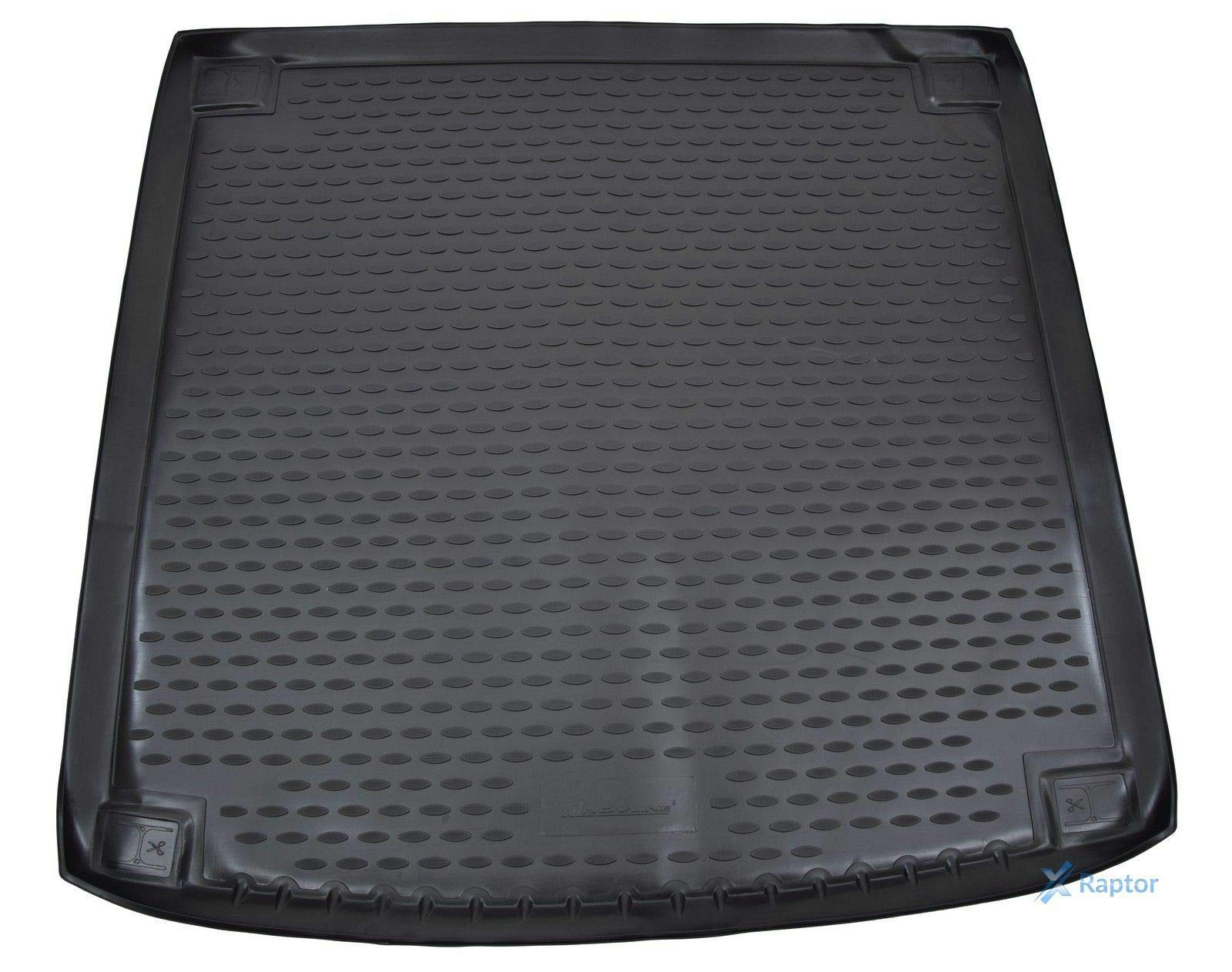 J&J AUTOMOTIVE 3D Gummimatten und Kofferraumwanne Set passend für Mercedes M Klasse W164 2006-2012, TPE Fußmatten Allwetter Passform rutschfest Geruchsneutral Schwarz