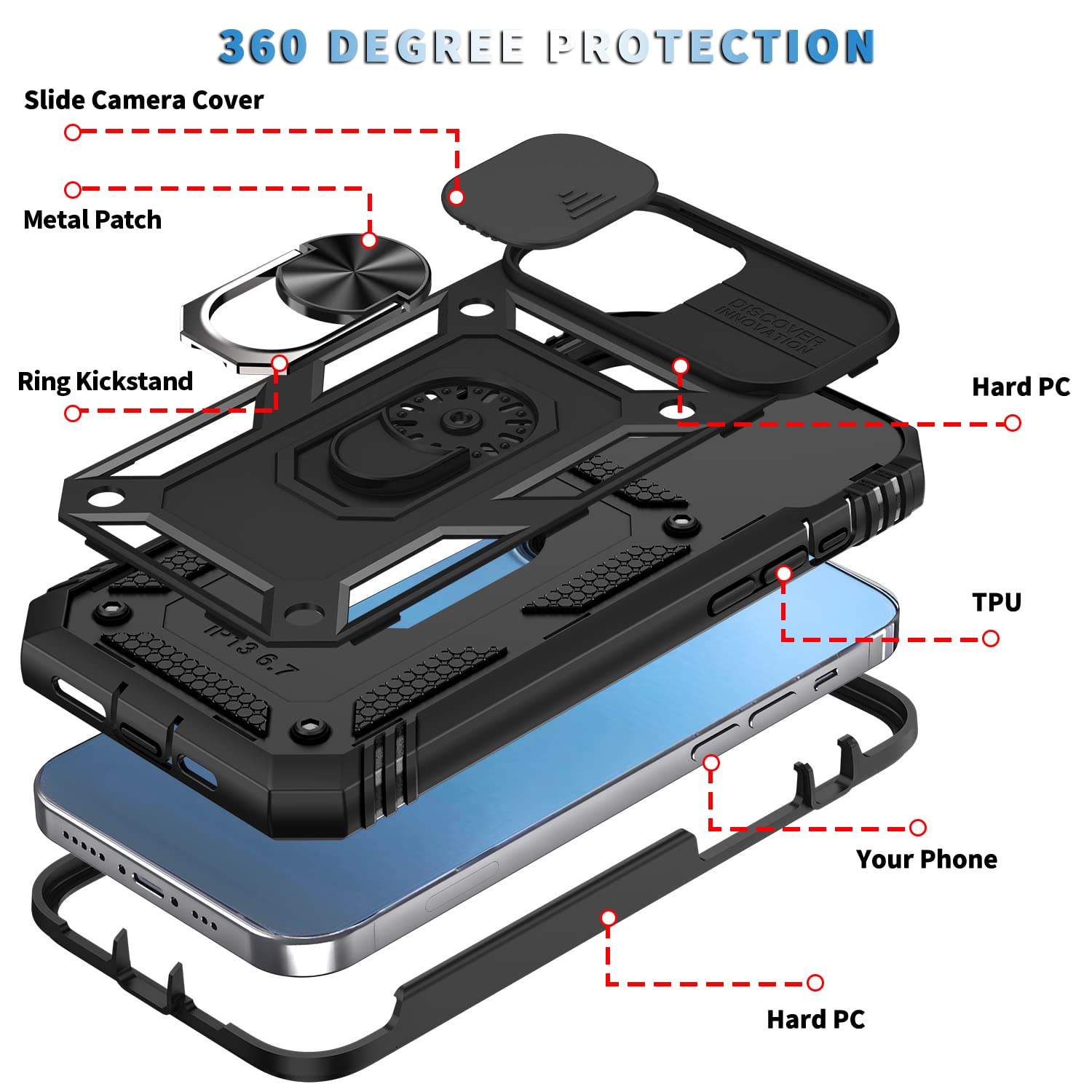 キックスタンドケース iPhone13 6.7インチ Amazon.co.jp: Korecase iPhone 13 Pro Max 6.7インチ キックスタンド