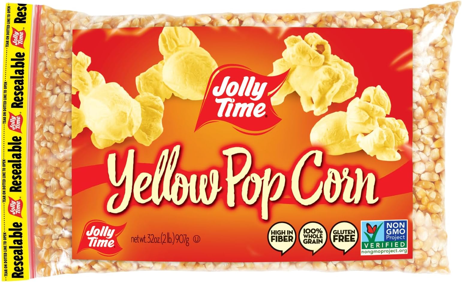 Kernels Yellow Popcorn, 32 Oz
