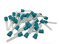 Vista 3 de Dental Mixing Tips Impression (Short Green 6.8CM)1:1 50pcs