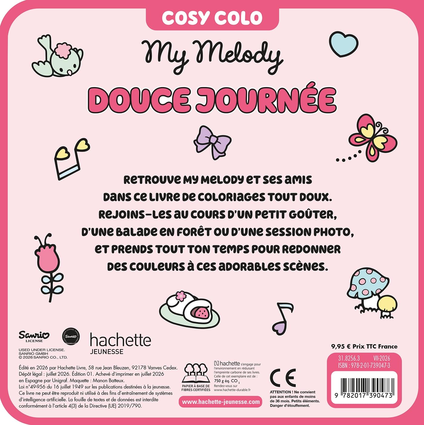 My Melody - Douce journée - Cosy Colo
