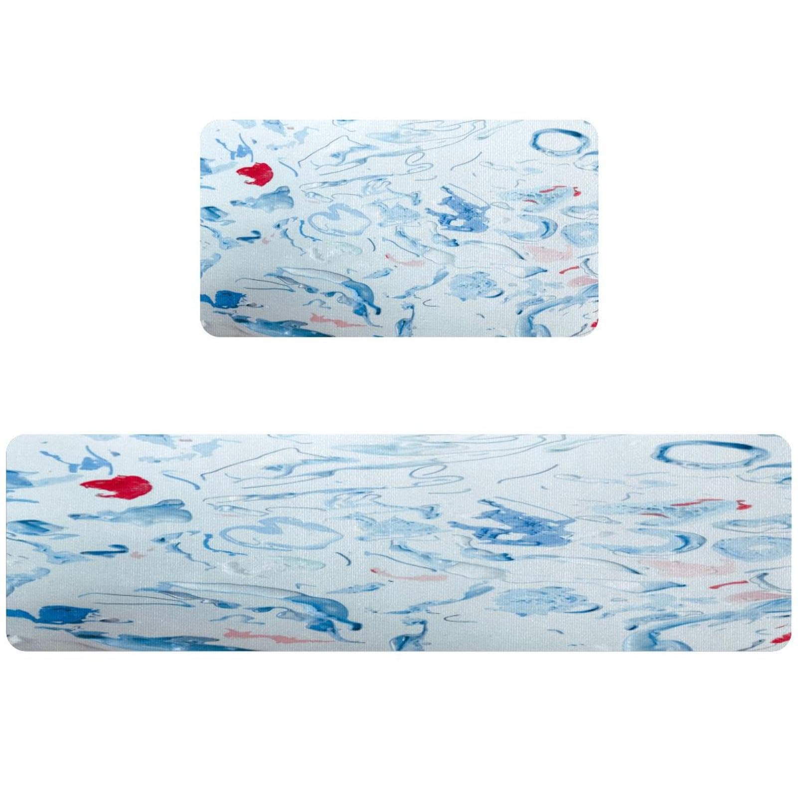 Tapis de cuisine antidérapant lavable contre les sols glissants