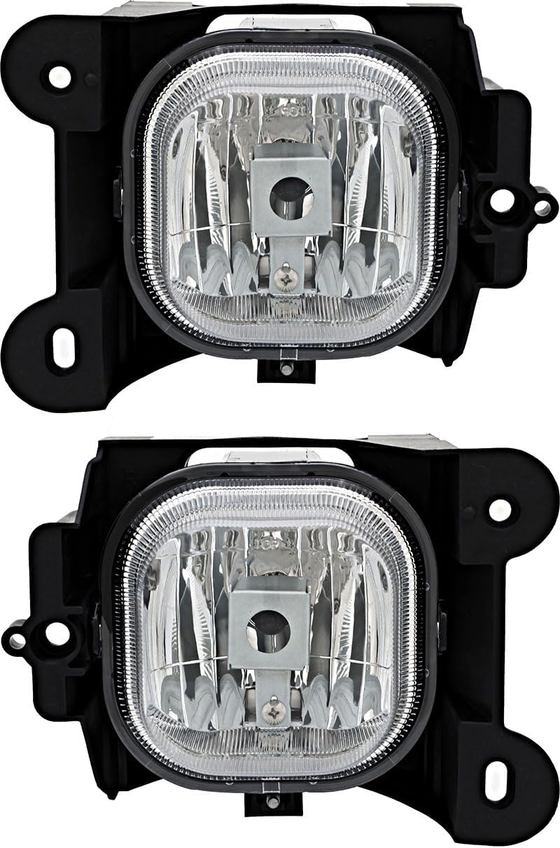 For Ford Ranger Fog Lights Lamps Set 2004 2005 Driver and Passenger Side