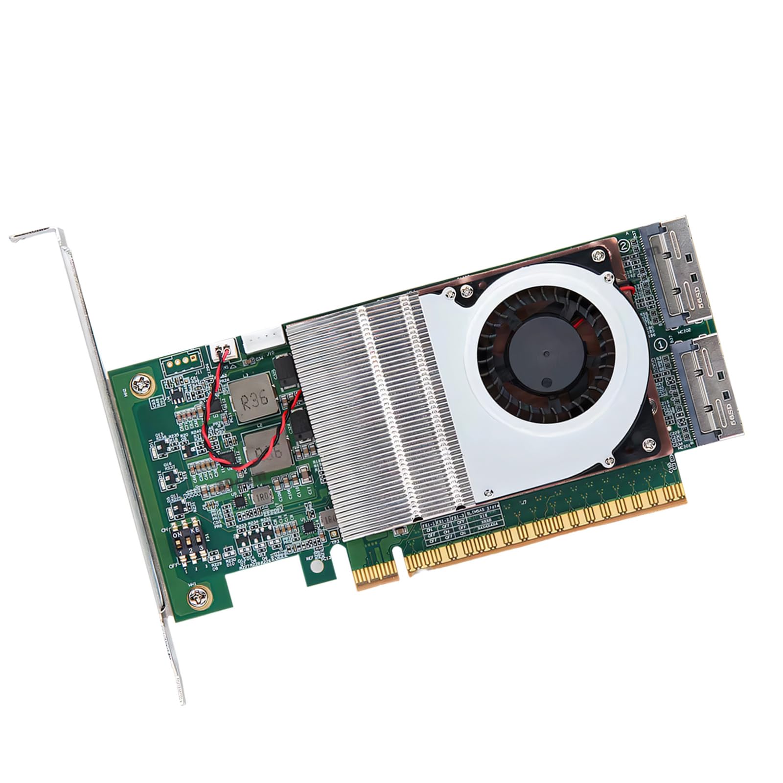 Scheda Retimer PCIe 5.0 X16 F Scheda Grafica GPU Equipaggiata Video Esterno Espansione Hard Disk Espansione Veloce Retimer Velocità