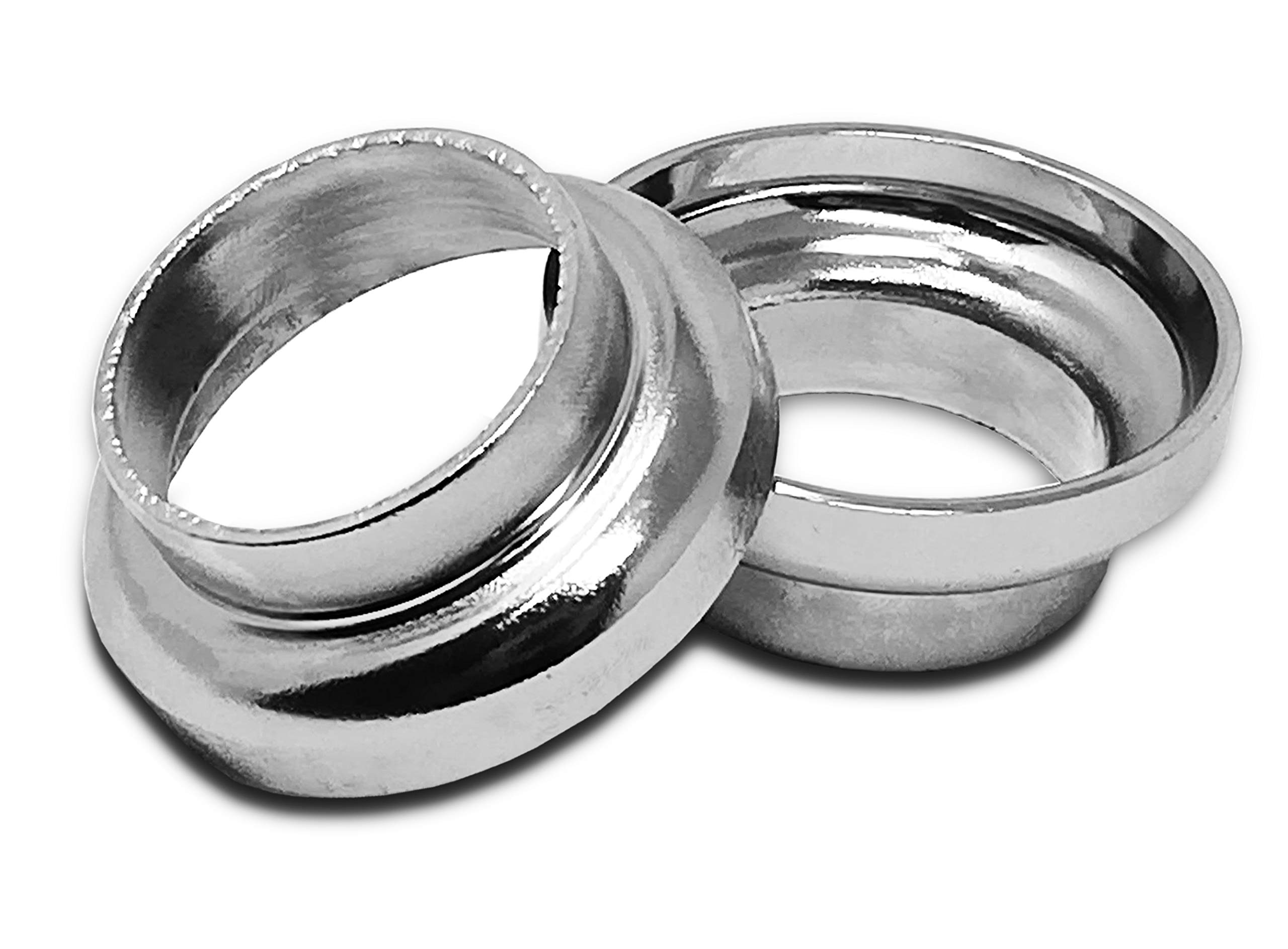 IBK Serie Sterzo Cromata 1'' (2,5cm) a Filetto Standard Cuscinetti per Biciclette - per Bici Pieghevole, Mountain Bike, Epoca