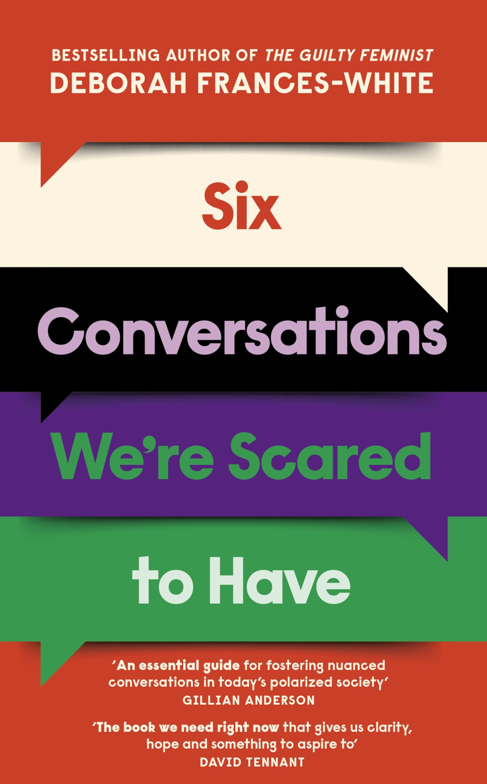 Six Conversations Were Scared to Have by Deborah Frances-White HARDBACK