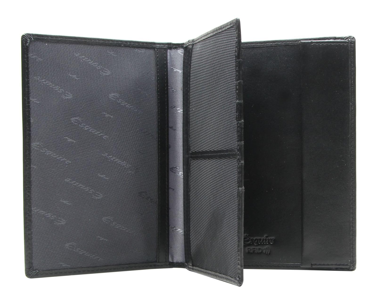 Esquire New Silk Brieftasche Black