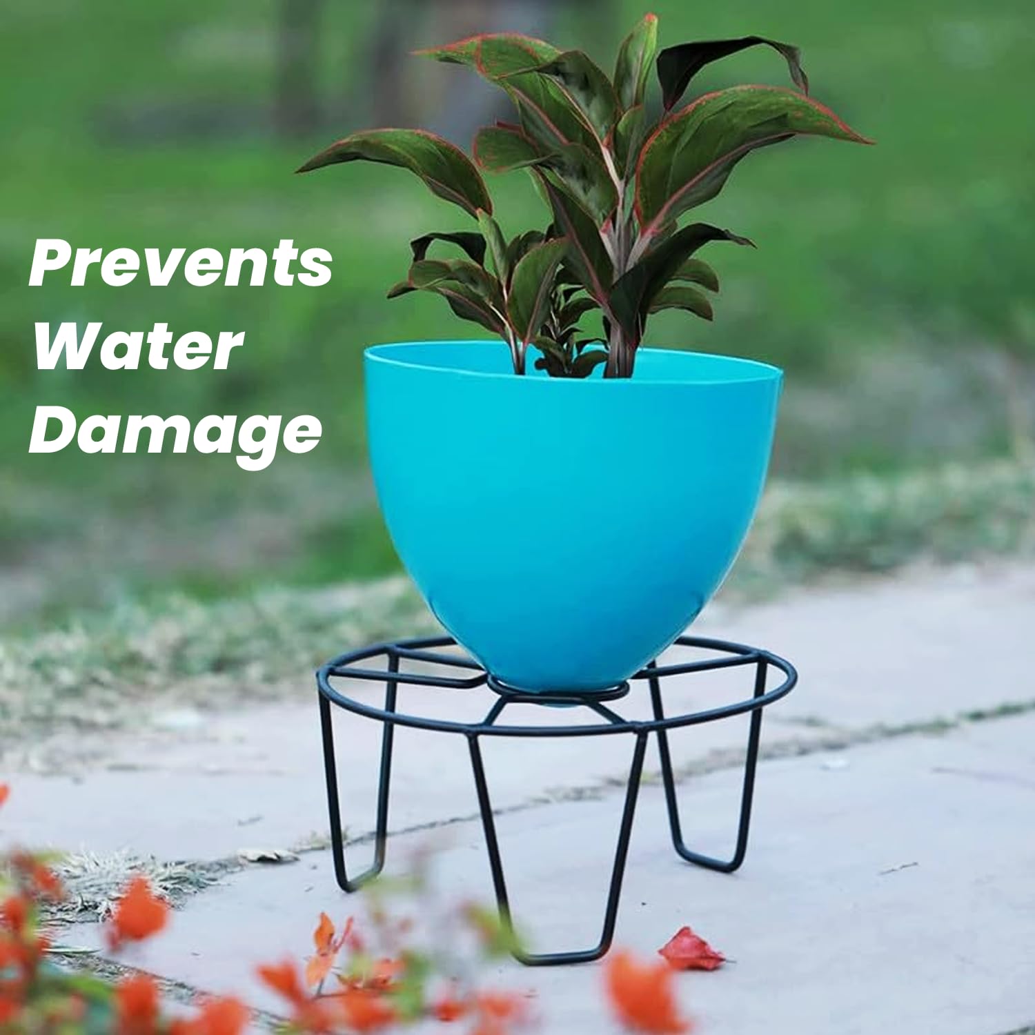 Go Hooked Flower Pot Stands - Display Plants Elegantly -4