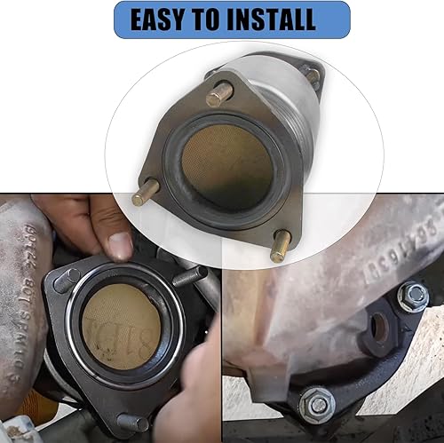 Miniatura 5 de RAPIHIDAN 16474 Catalizador Frente 1.6L L4 Compatible con Chevrolet Aveo Aveo5 2004-2008, Reemplazar # 96417179