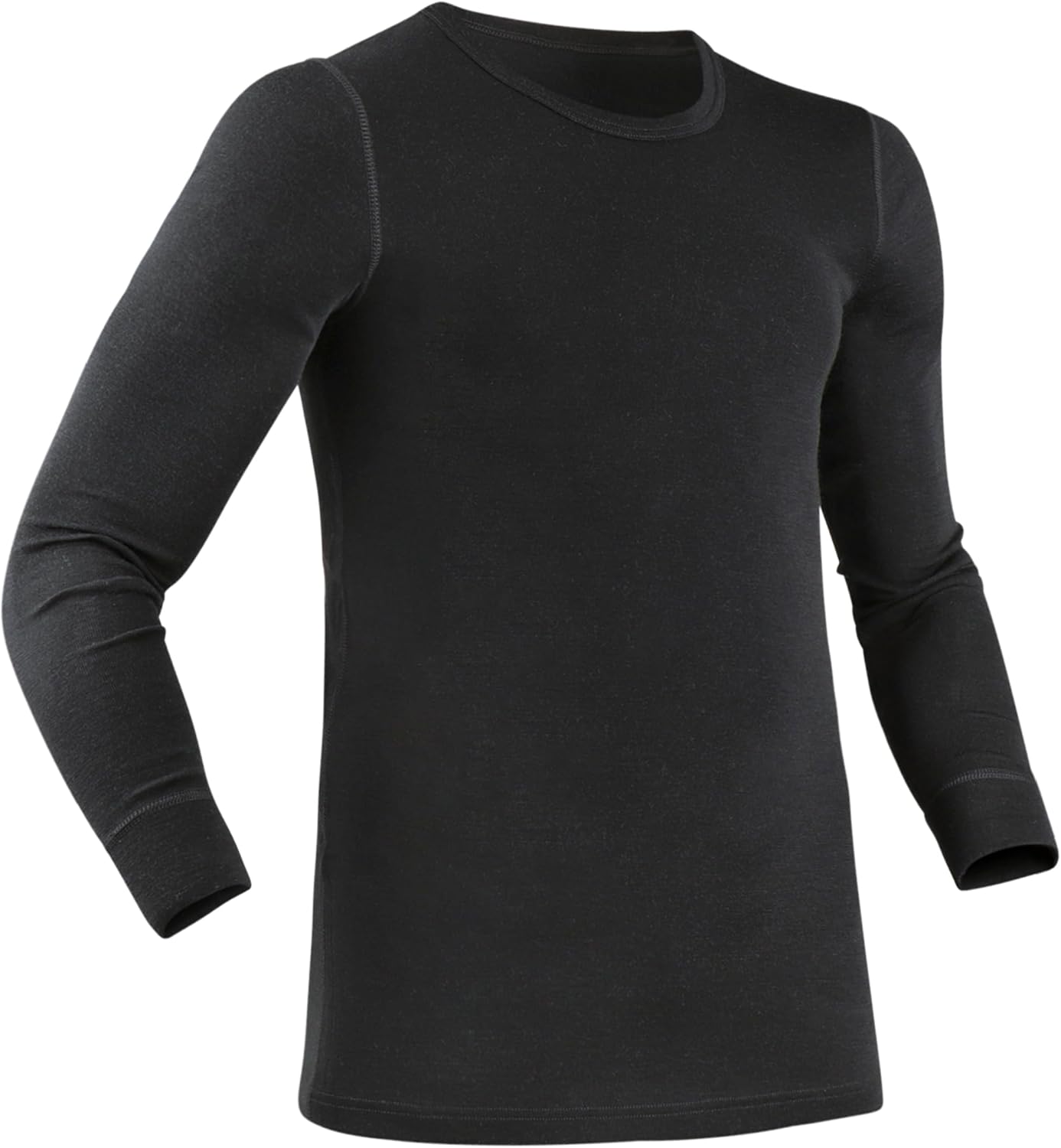 UTENOS 100% Merino Wool Thermo Active Men SOFT Longsleeve Shirt Base Layer