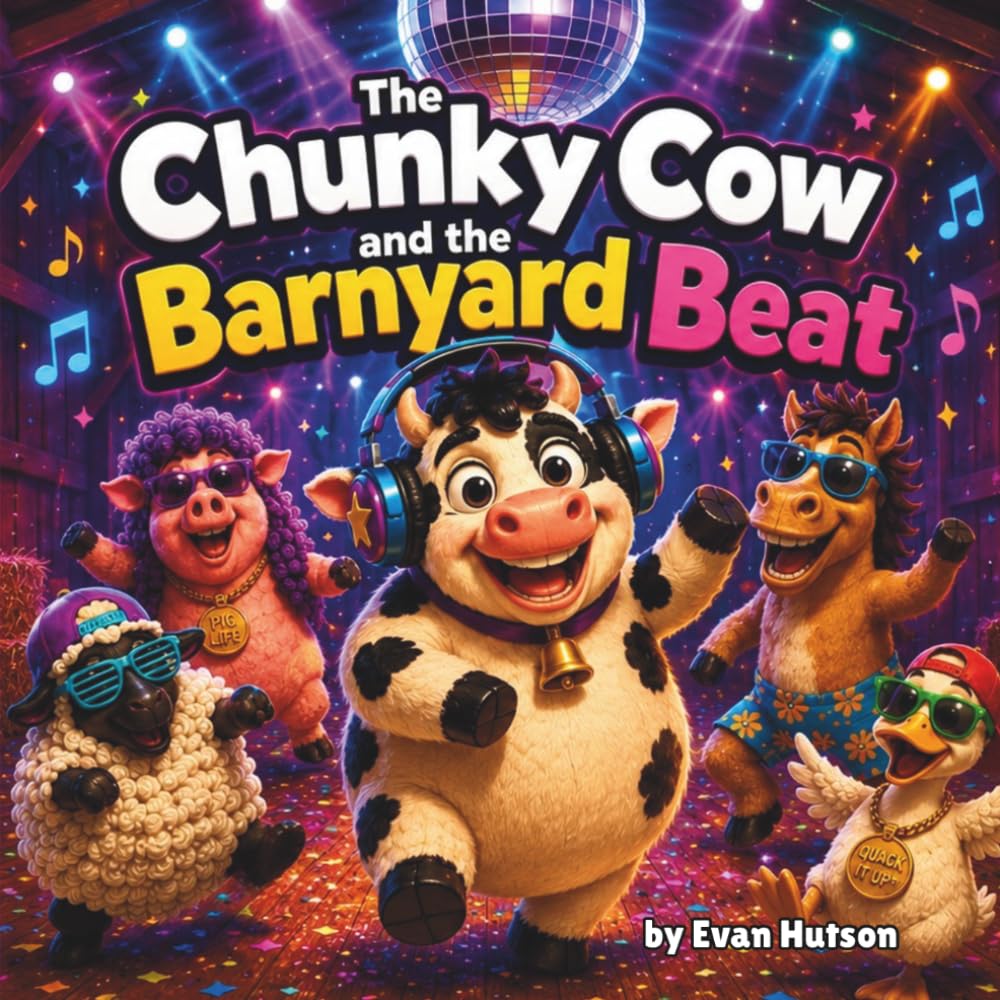 The Chunky Cow and the Barnyard Beat: A Laugh-Out-Loud Rhyming Story About a Funky, Dancing Cow and Her Wild Barnyard Party