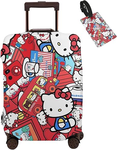 ISUNIET Funda para equipaje de viaje, funda protectora para maleta, funda protectora para maletín de 18 a 32 pulgadas, protector de equipaje para