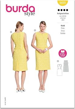 Burda Style 5659 Sewing Pattern for Misses Dress