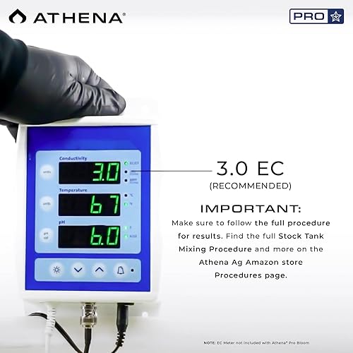 Miniatura 6 de Athena Pro Bloom Booster, fertilizante totalmente soluble para plantas con flores, nutrientes hidropónicos, sin sedimentos - 25 lb | PRO-BL-25B