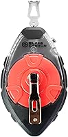 Black Canyon 100 ft Chalk Reel with 3.5:1 Fast Rewind Ratio - Durable Ergonomic Chalk Line for Construction & DIY