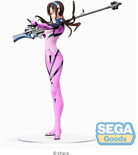 Miniatura 2 de SEGA Evangelion Nueva edición teatral LPM figura  Mari x rifle de alcance ultra largo, varios colores (SG94914)