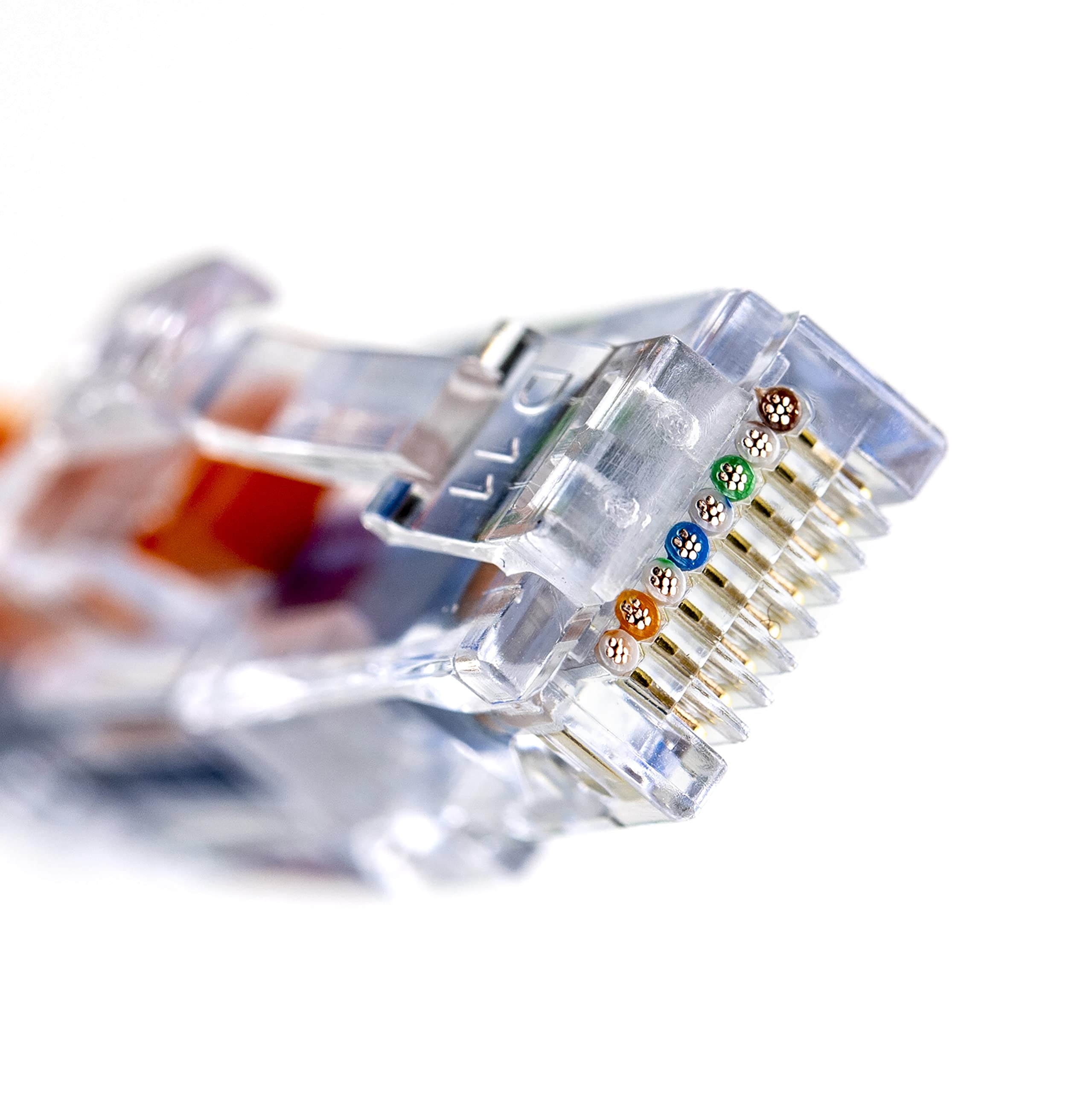 Amazon.com: NTW Gold Plated Lockable CAT5 RJ45 Pass Through