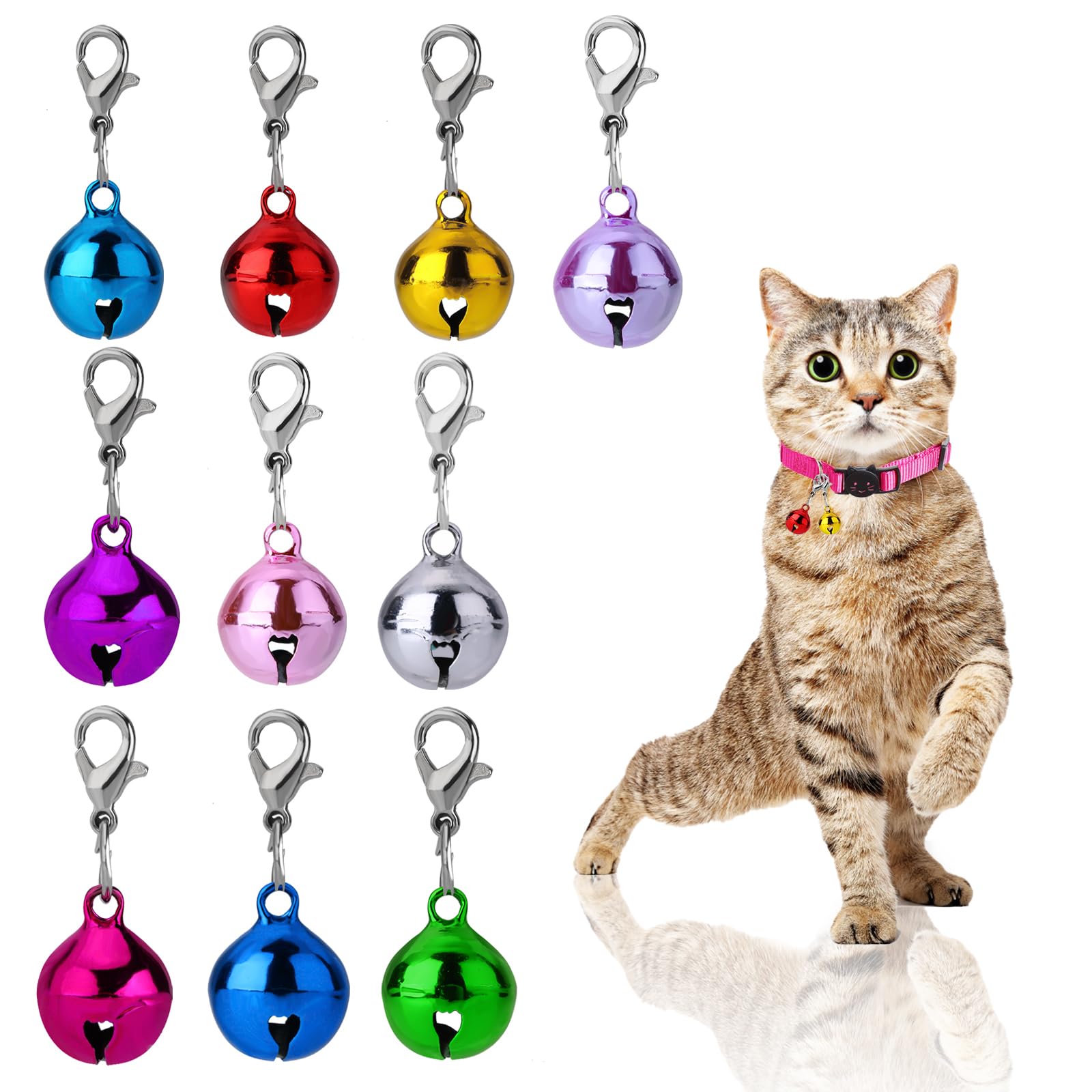 Campanello Eolico A Forma Di Gatto – 2x2x20 Cm, Decorazione Da Esterno Con Suoni Rilassanti, Per Patio E Giardino