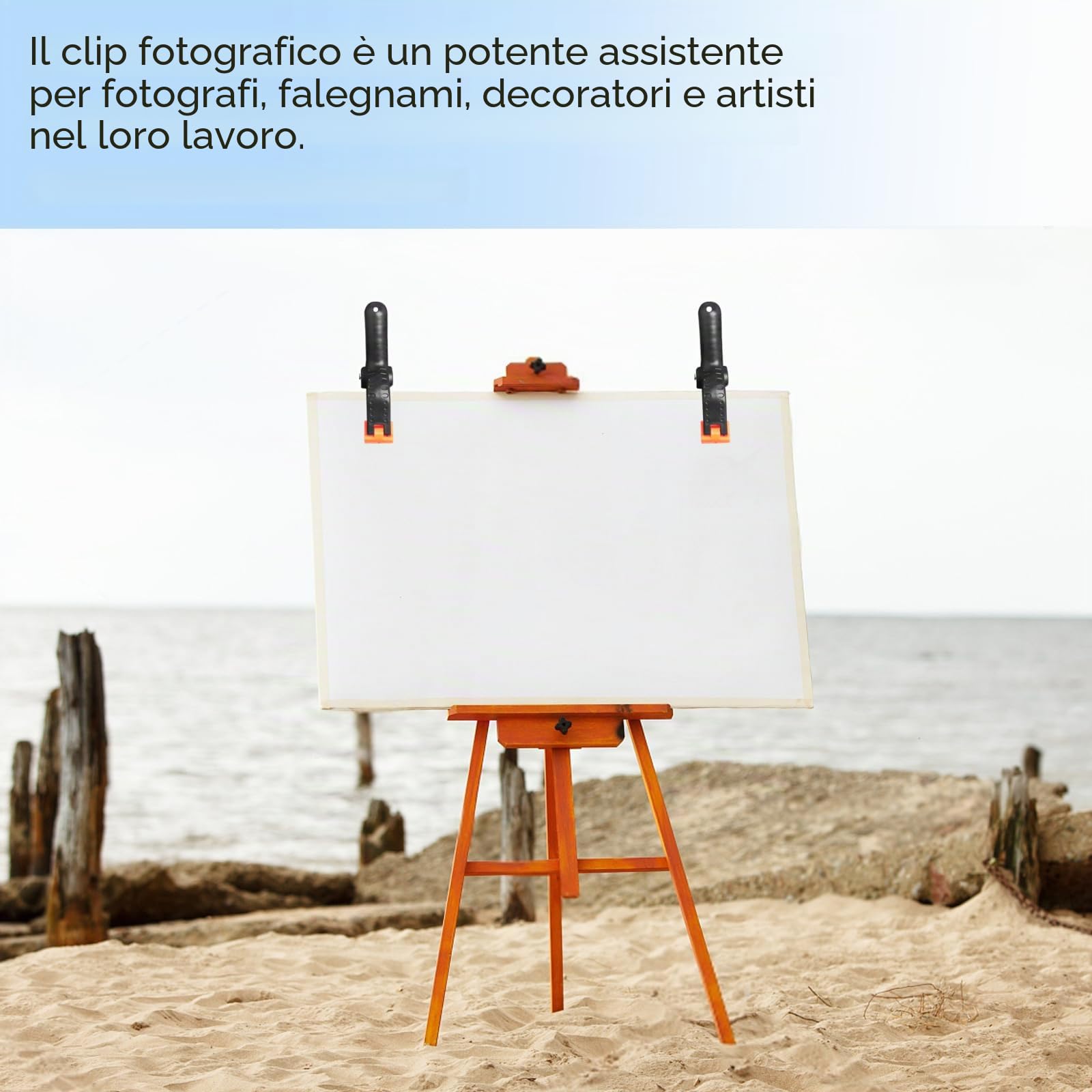 Gentpovth 20 pezzi 2" 70 mm morsetti a molla, Mini Morsetti da Falegname, Morsetti a Molla in Plastica, Morsetto di Tensione per Sfondo Fotografico, Morsetti da Falegname con ganascia mobile