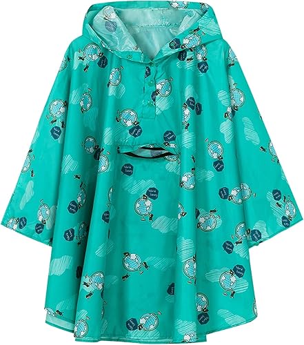 Chaqueta ligera de poncho de lluvia para niños, impermeable, abrigo impermeable