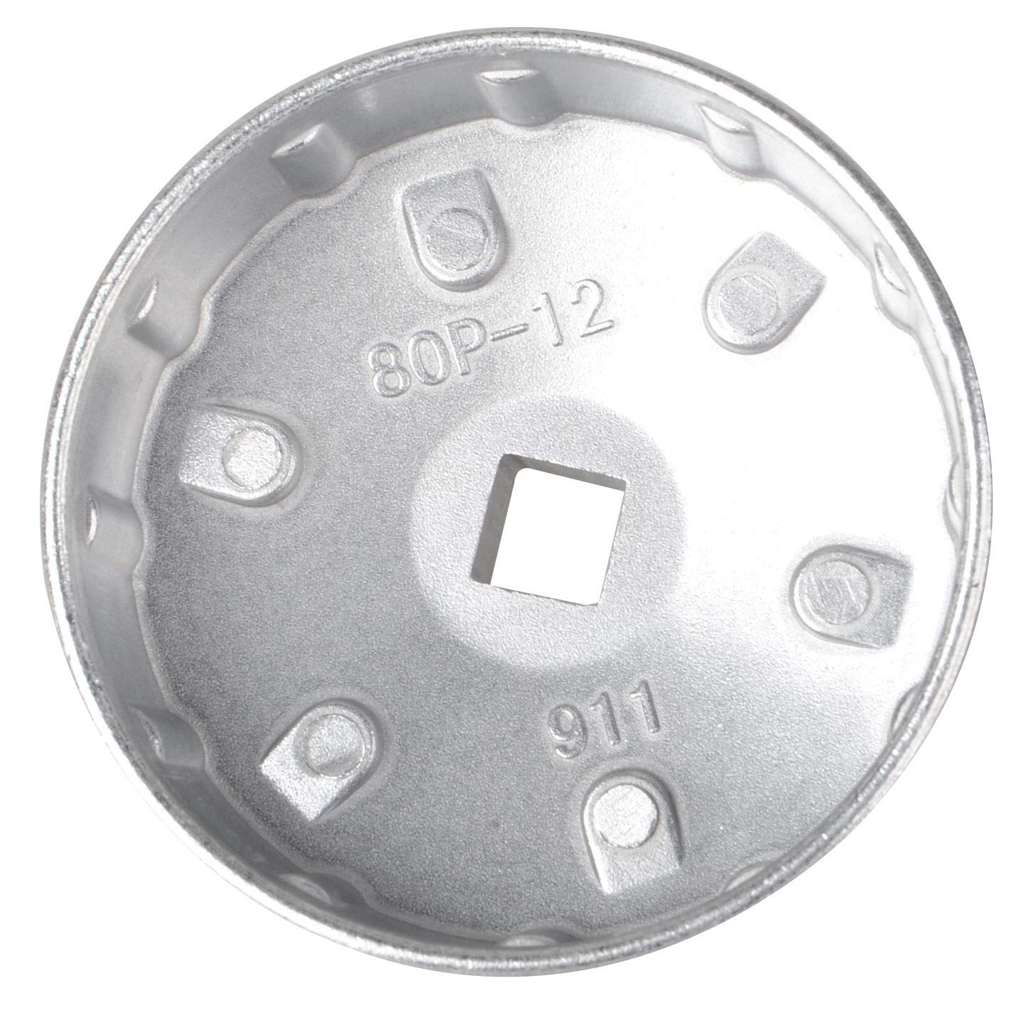 JOMAFA JUEGO DE LLAVES PARA FILTROS DE ACEITE DE ALUMINIO, 23 PIEZAS KIT HERRAMIENTAS PARA QUITAR FILTROS ACEITE SEGURO - 10516