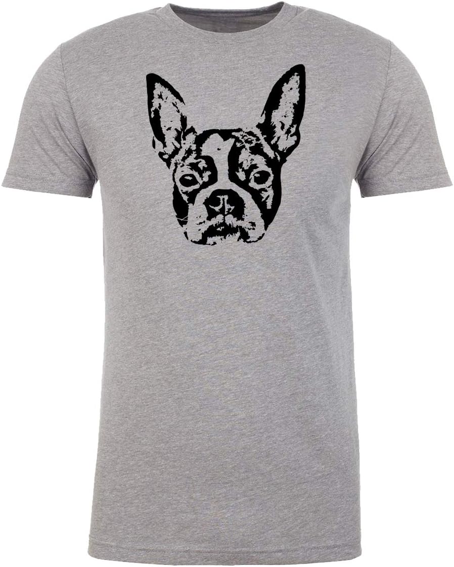 Mato & Hash Boston Terrier Tee, Dog Lover Shirts, Graphic T-Shirts for Men