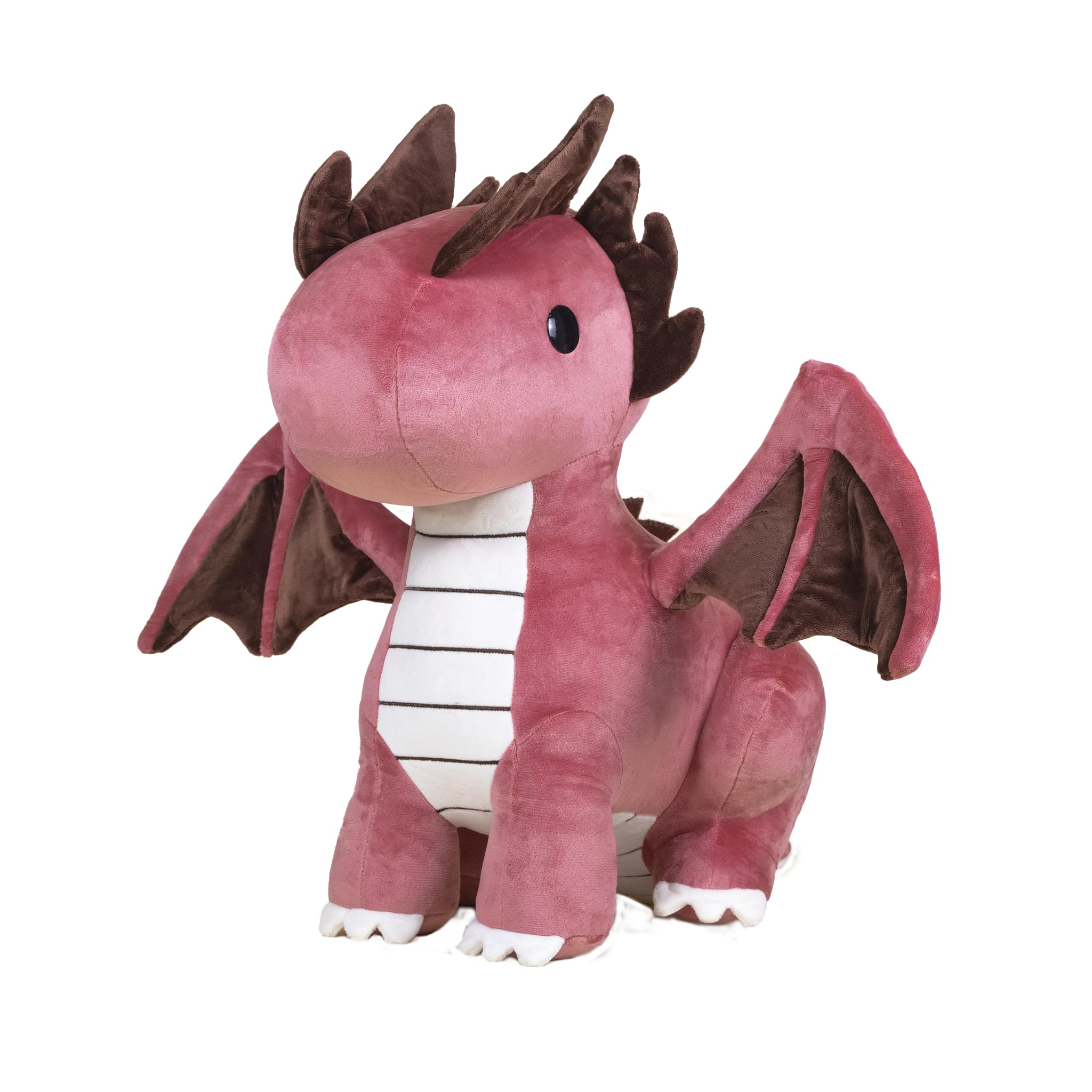 Bellzi Fire Dragon 22 Cute Stuffed Animal Plush Toy Soft Adorable Fire Dragon Plushie Gift Perfect Present for