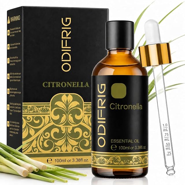 Olejek eteryczny z trawy cytrynowej 100 ml