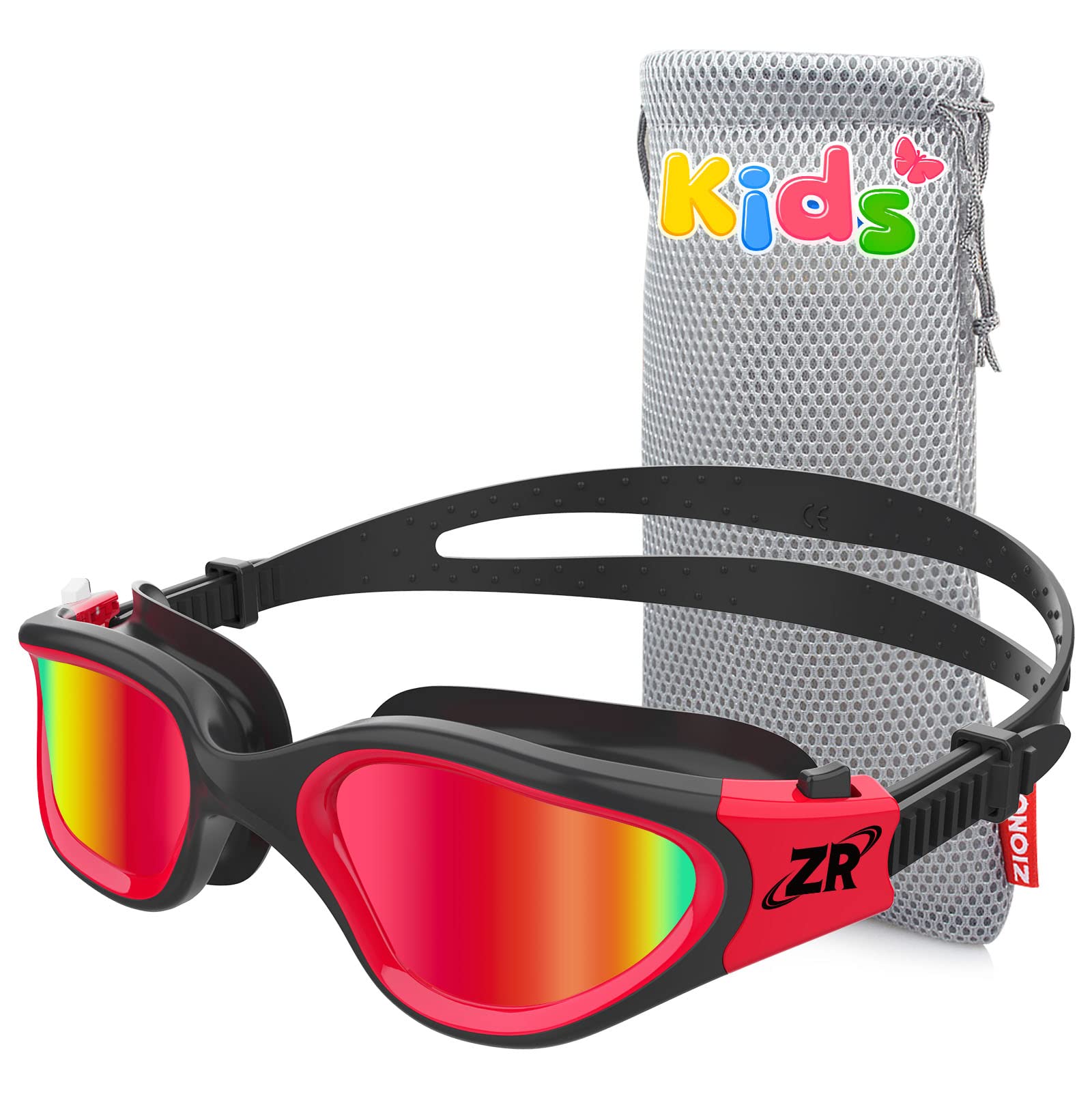 ZIONOR Gafas de natación para niños, G1MINI polarizadas/no polarizadas, cómodas, para niños, antiniebla, protección UV, gafas de natación para niñas y niños (años 3-14)
