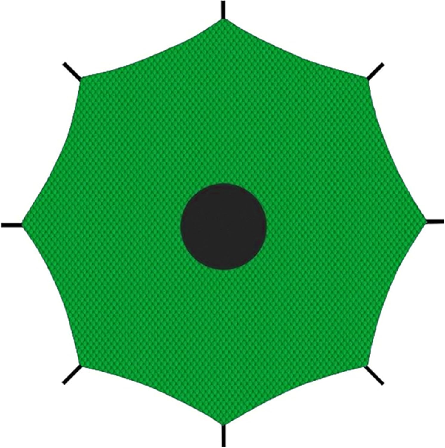 Water Heavy Duty Weather Guard Oxford Cloth Trampoline Top Cover Block Resists Rain Windproof Design Bounce Shade Shelter