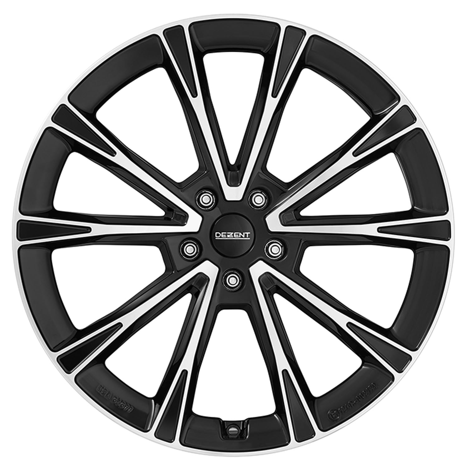 4 llantas Dezent AR Dark 10.0Jx20 ET66 5x112 compatibles con Mercedes Benz EQE