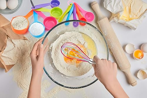 Miniatura 7 de P&P CHEF Juego de utensilios de cocina de silicona, 28 piezas, espátulas para hornear con soporte, resistentes al calor y no tóxico, antiadherente y