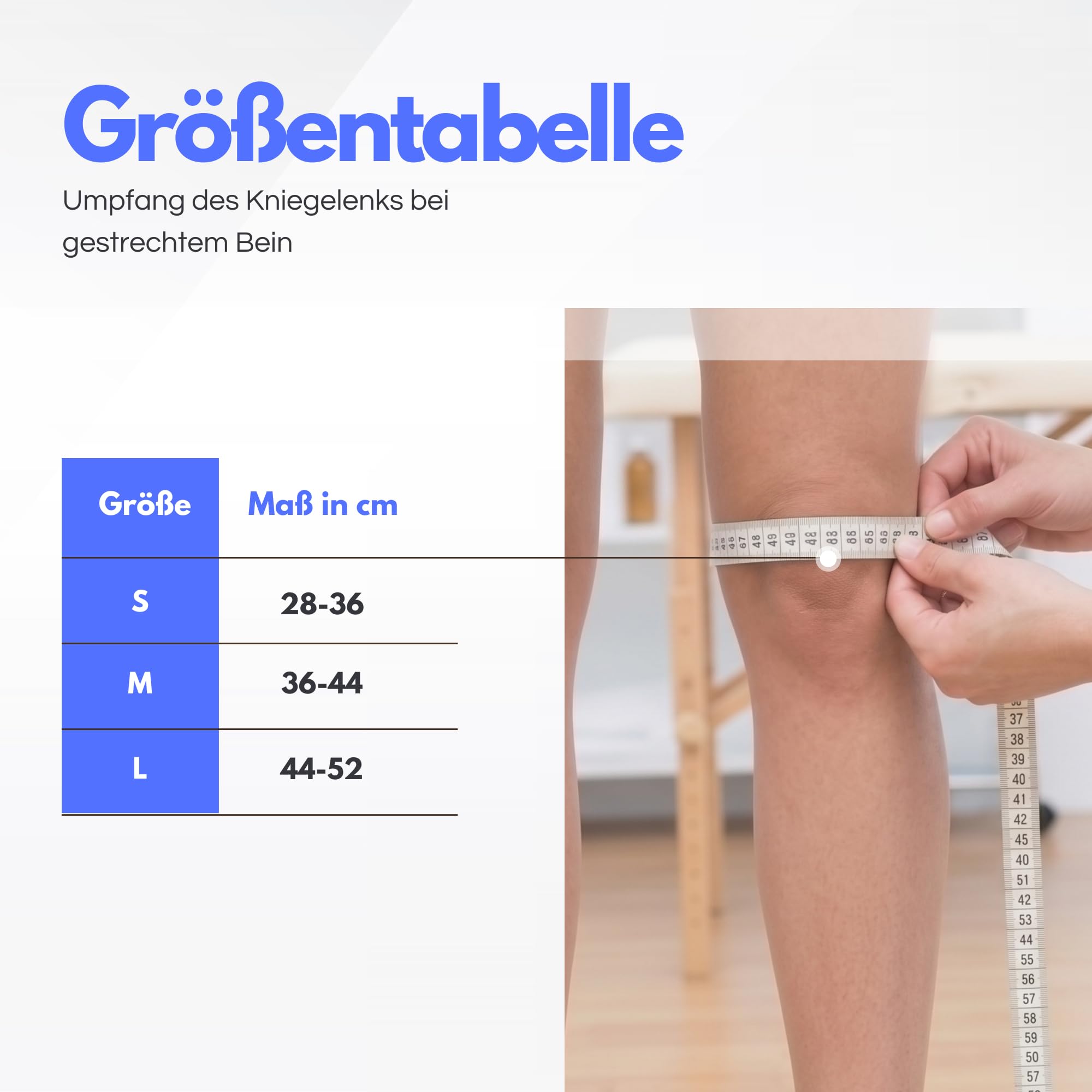 TSM Kniebandage aktiv offen Patella-Aussparung & DG-Schiene POM | Kniebandage Gelenkstabilisierung | Unterstützung Arthrose, Instabilität & Schmerzen | Prophylaxe & Rehabilitation | Artikelnr 5209 | S