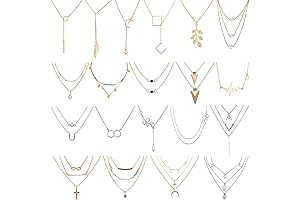 Mesmerizing Charm: 20 PCS Pendant Necklace Set