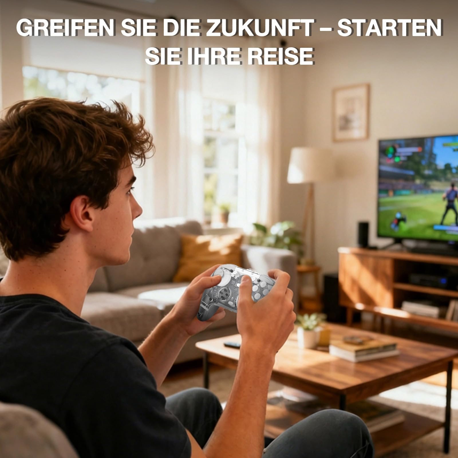 Compatibile con GameSir G7 Pro - Accessori per pannello magnetico per console da gioco, realizzato in materiale PC di alta qualità, protezione completa da graffi, urti, polvere, trasparente