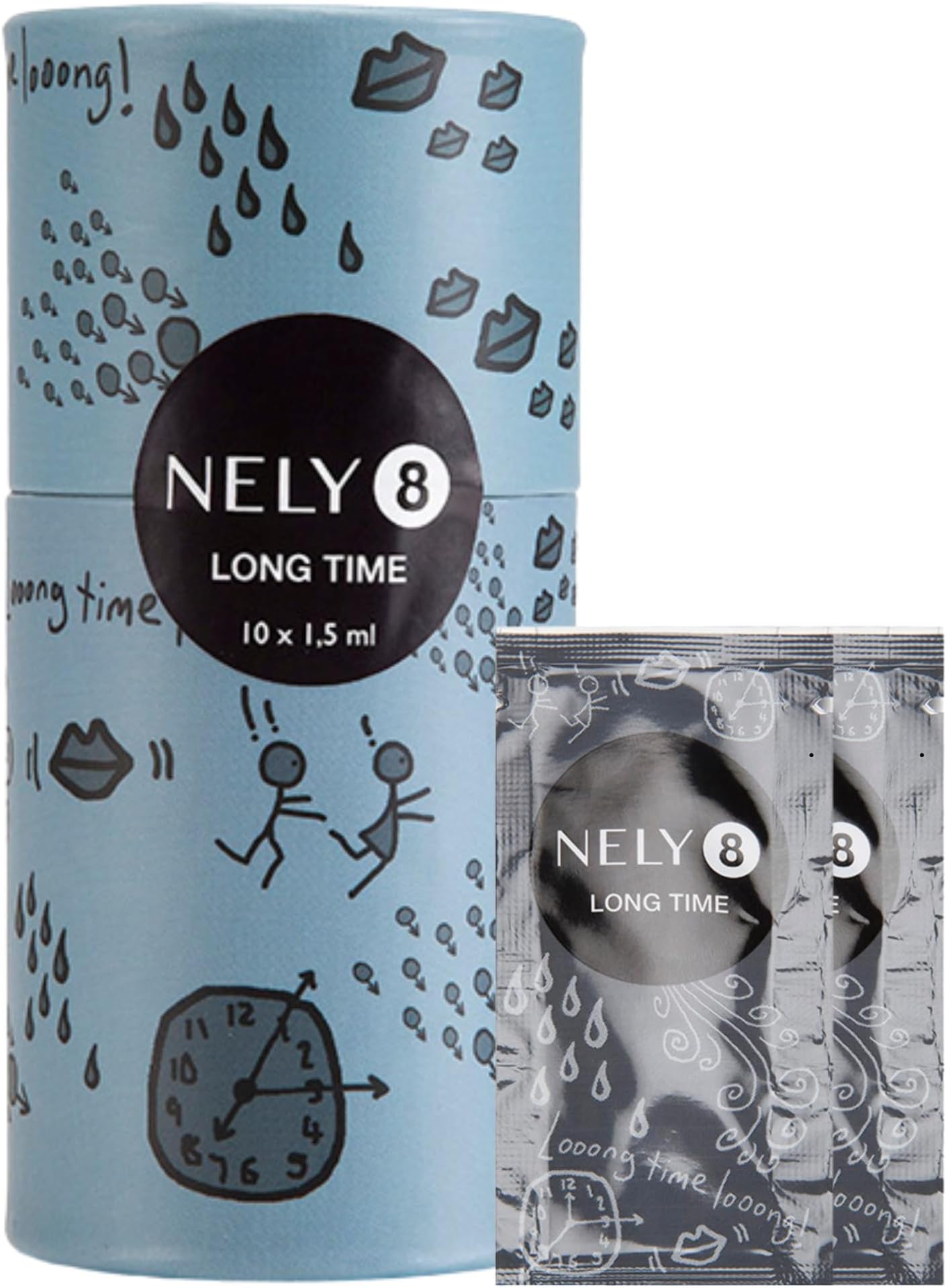 Delay Cream for Men Desensitizing Numbing Cream for Climax Control, Longer Performance, No Odor, Not a Delay Spray, Travel Size (10 Pack)