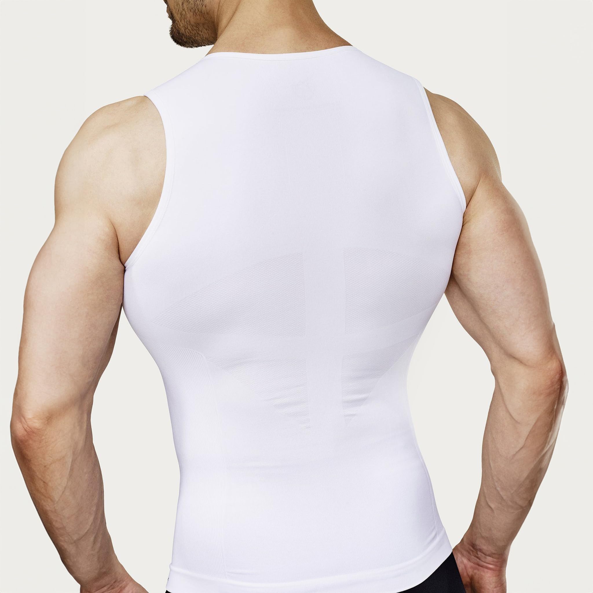 Strammer Max Compression Tank Top Shirt | Herren | Shapewear, unterstützt die Haltung