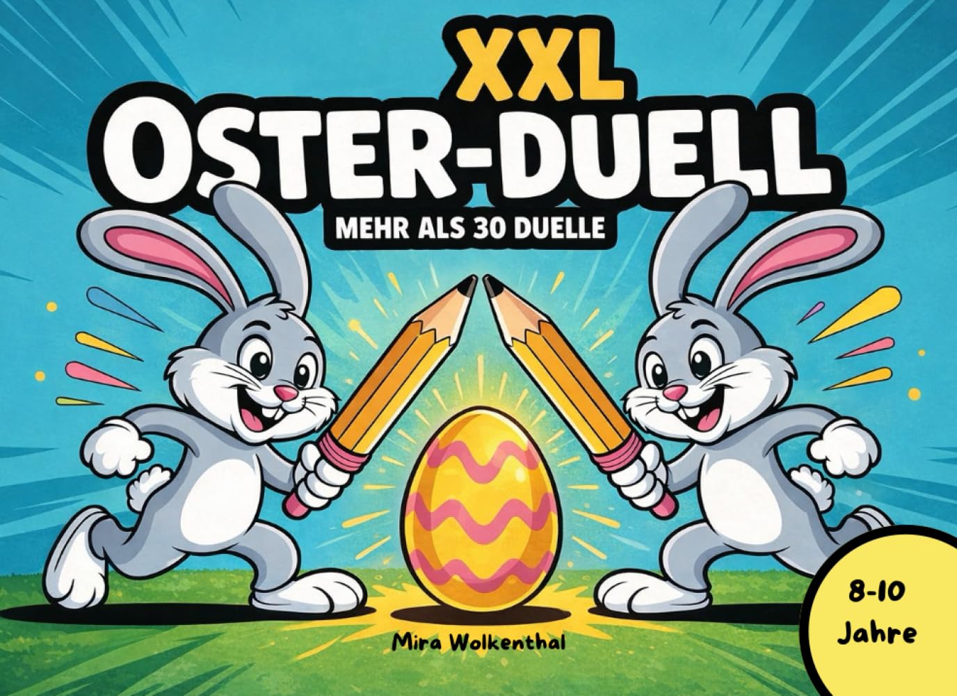 XXL Oster Duell für Kinder (8-10 Jahre) - 32 kreative Duelle und Rätsel für 2 | Das perfekte Ostergeschenk