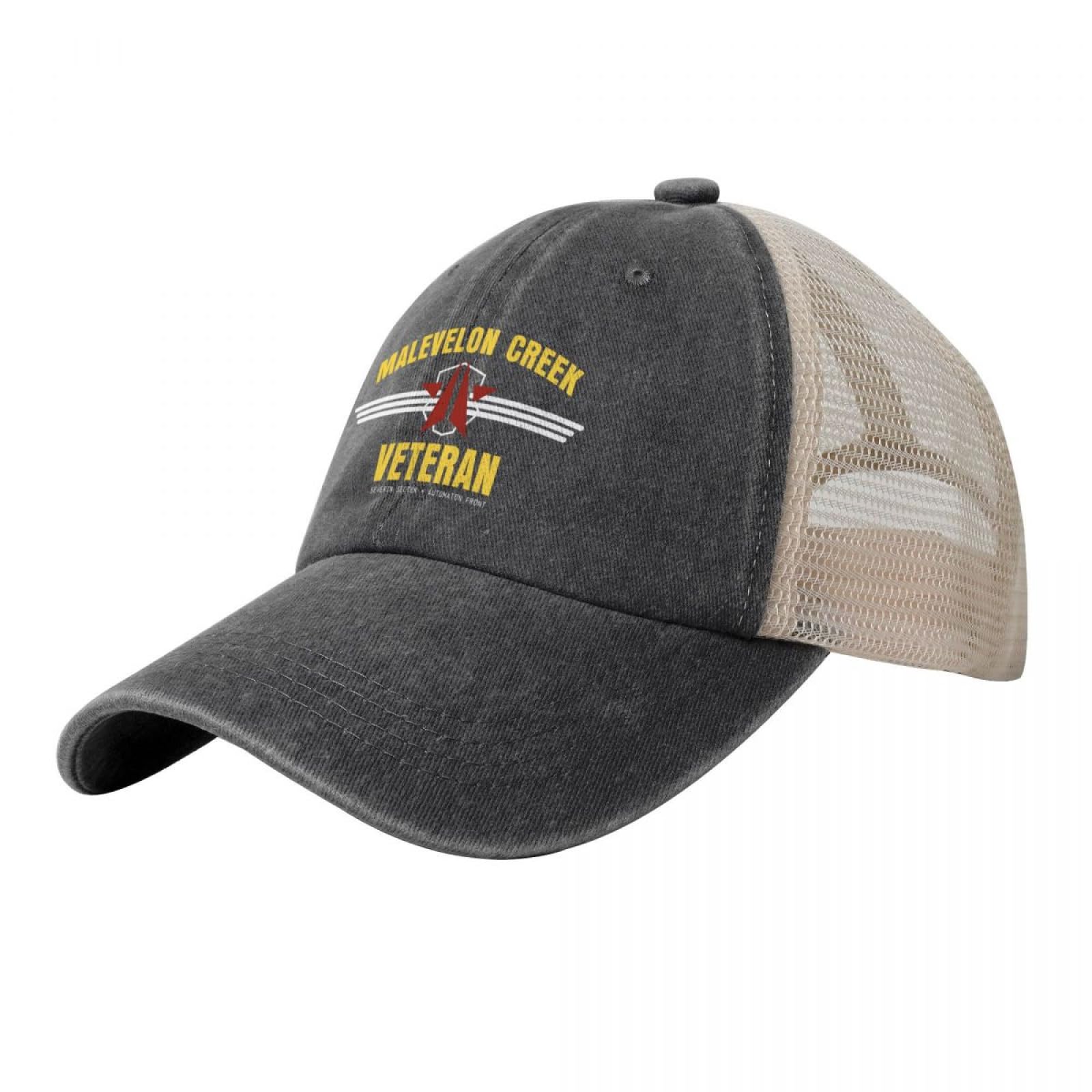 Eiilhued Unisex Color Malevelon Creek Veteran Baseball Cap Mountaineering Western Hat Hat Man For The Sun Hard Hat Baseball For Men Women's
